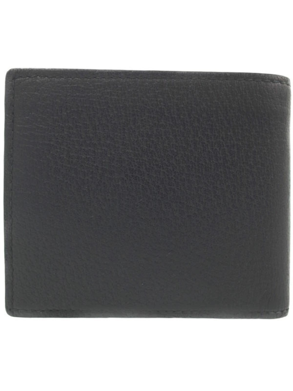 Gucci fold Bee Bi Coin Animalier Short Wallet Leather Black